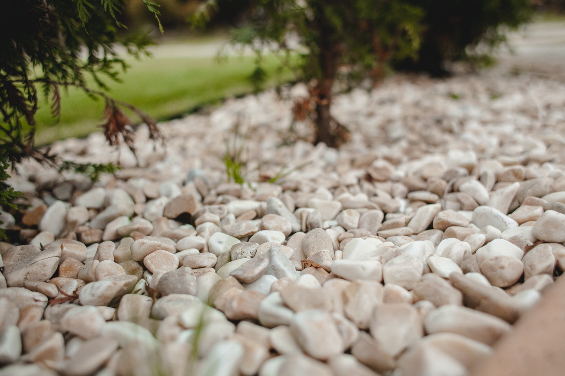 Отсыпка галькой