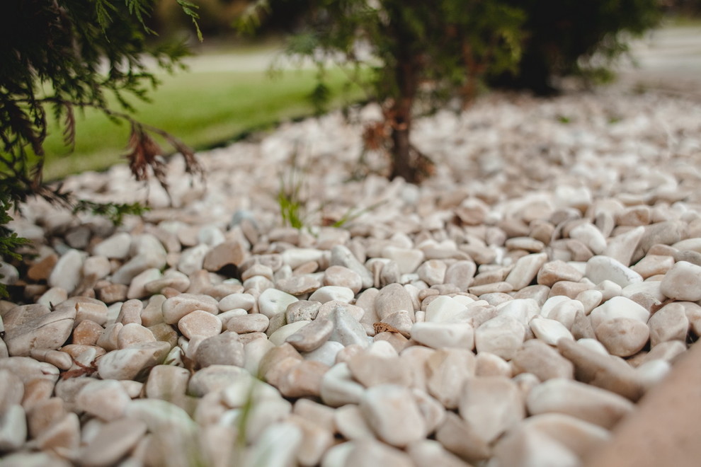 Отсыпка галькой