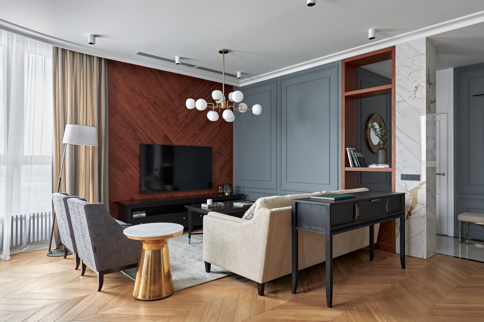 Современная классика в ЖК 5 звезд