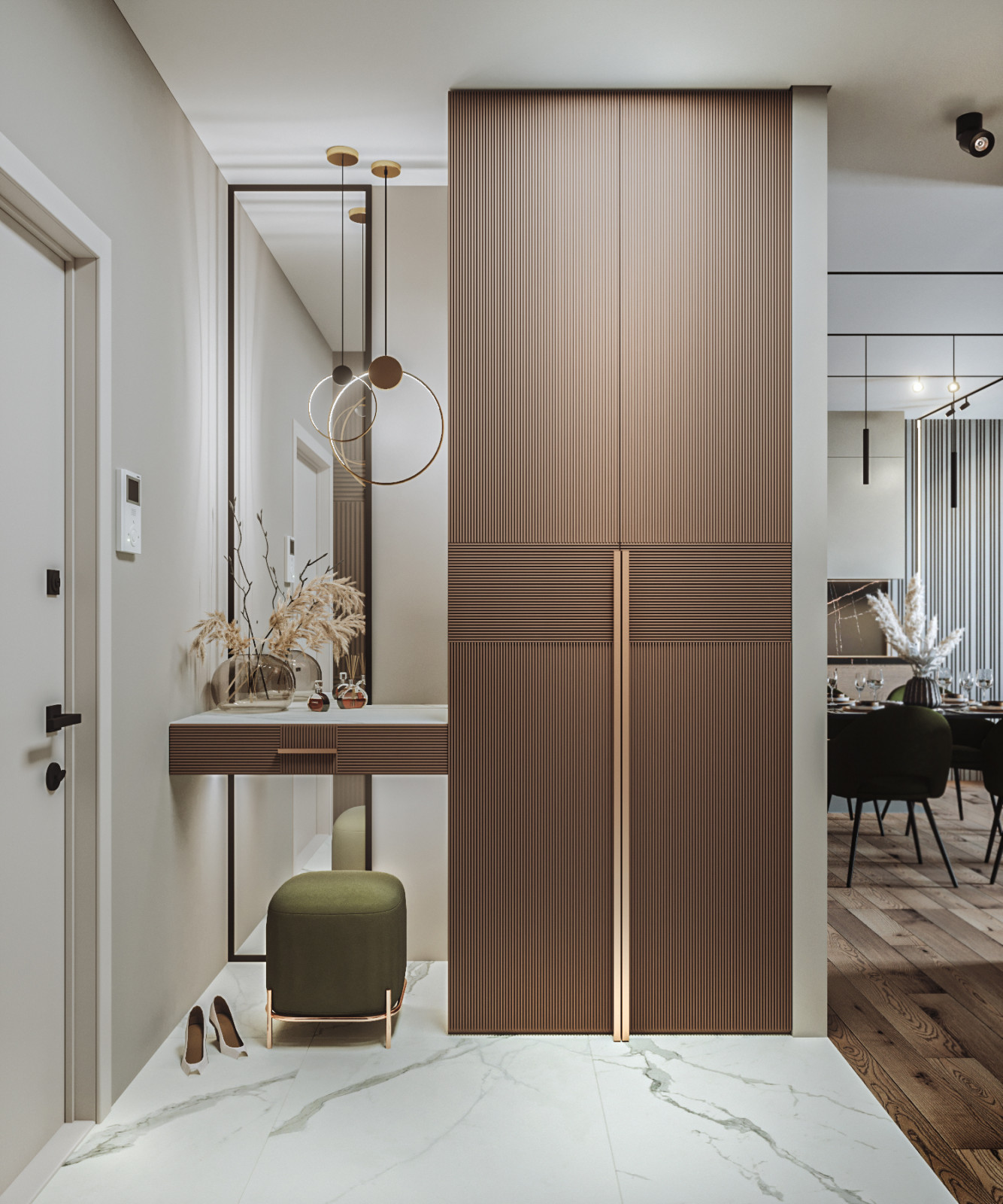 Квартира в природных тонах