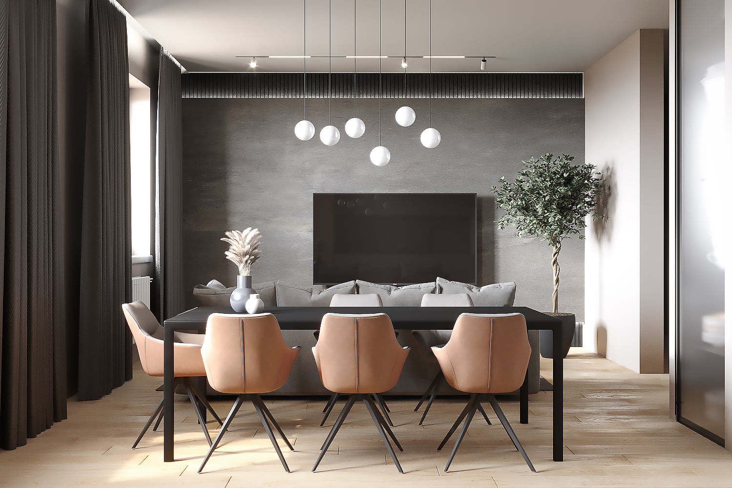 Обложка проекта: Визуализация выпускника Geometrium School Кирилла Карасика