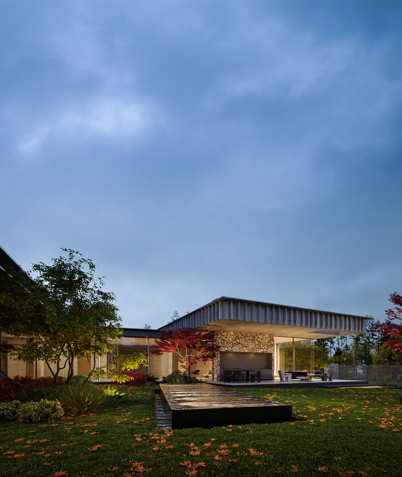 Introspective House рядом с Национальным парком «Лосиный Остров».