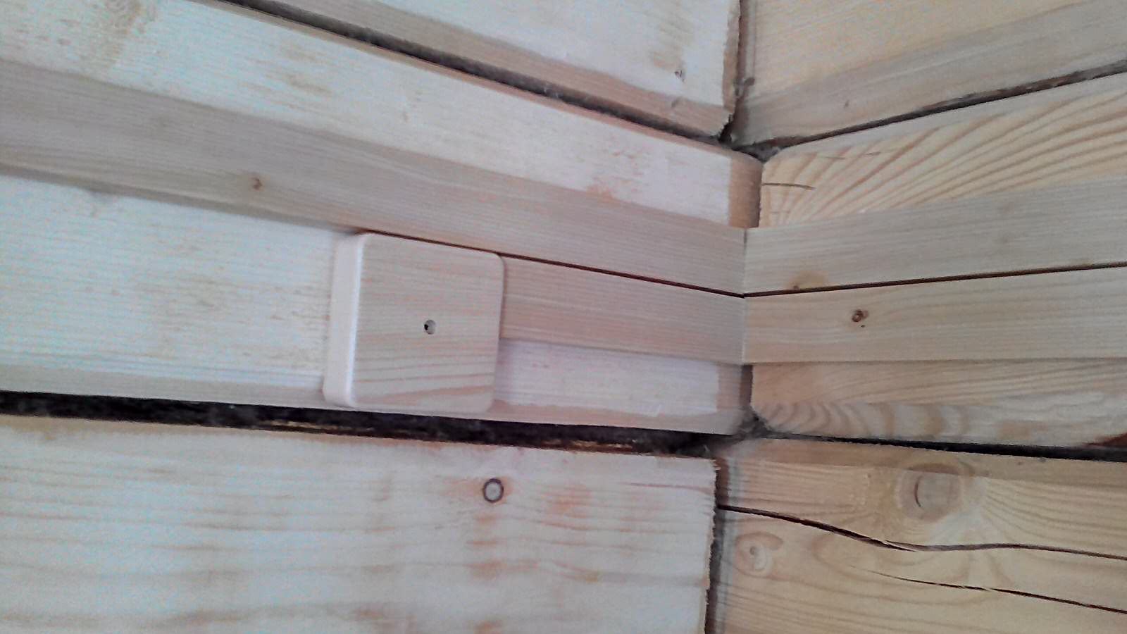 Электромонтаж в деревянном доме