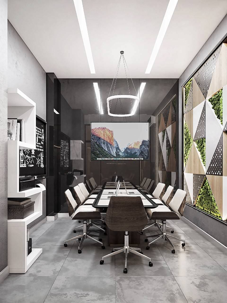 Дизайн проект офиса UNECOM