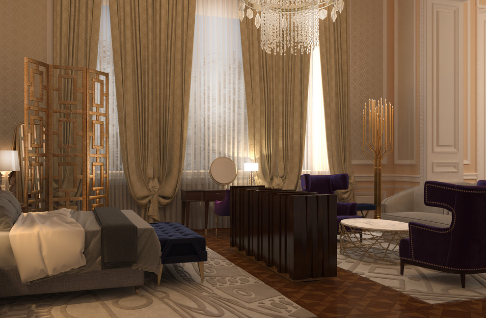 Interior design of Presidential Suite of the Bariatinsky Palace (Modern Vision o