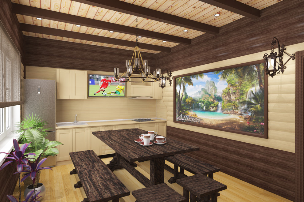 Обложка проекта: Баня 150 кв/м Серпухов