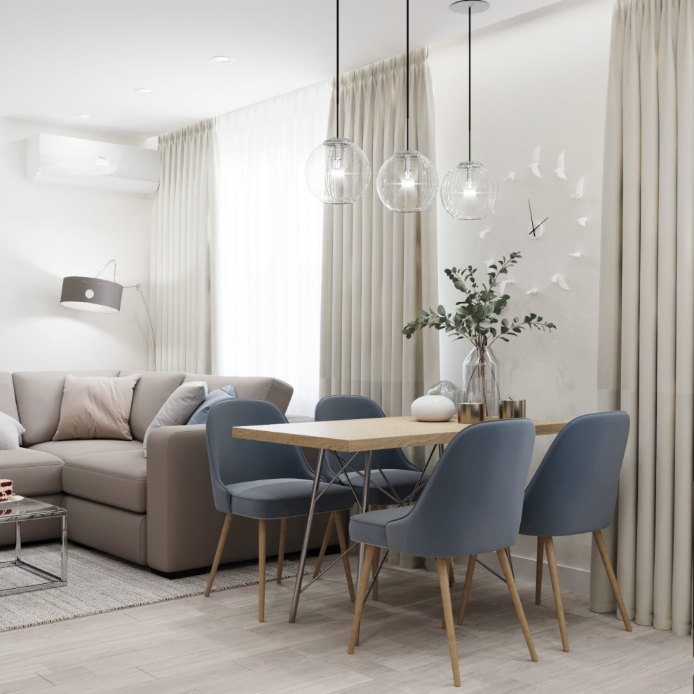 Дизайн проект Кухни-гостиной