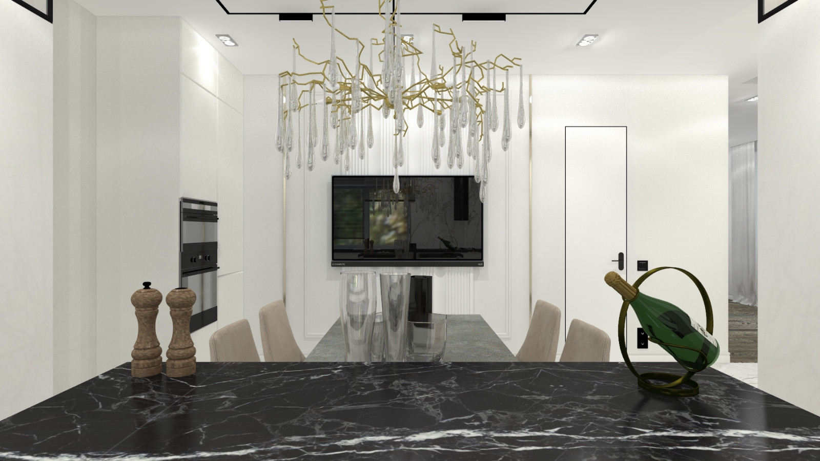 ДОМ В РОСЛАВЛЕ В СИНИХ ОТТЕНКАХ