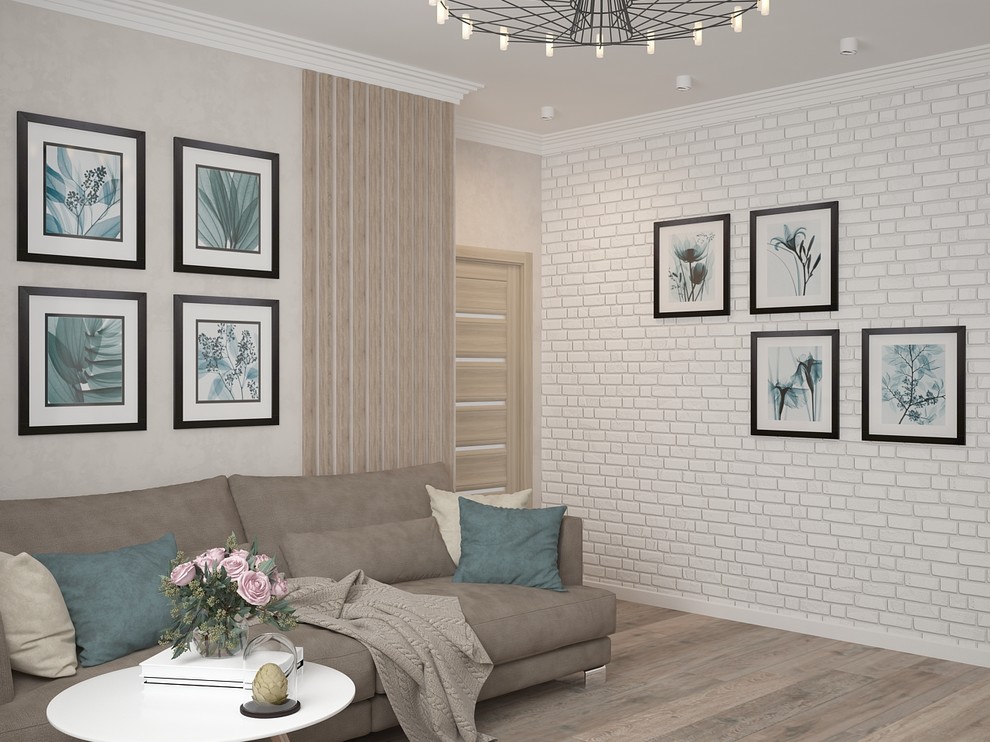 Проект 2х комнатной квартиры на ул.Хрустальная