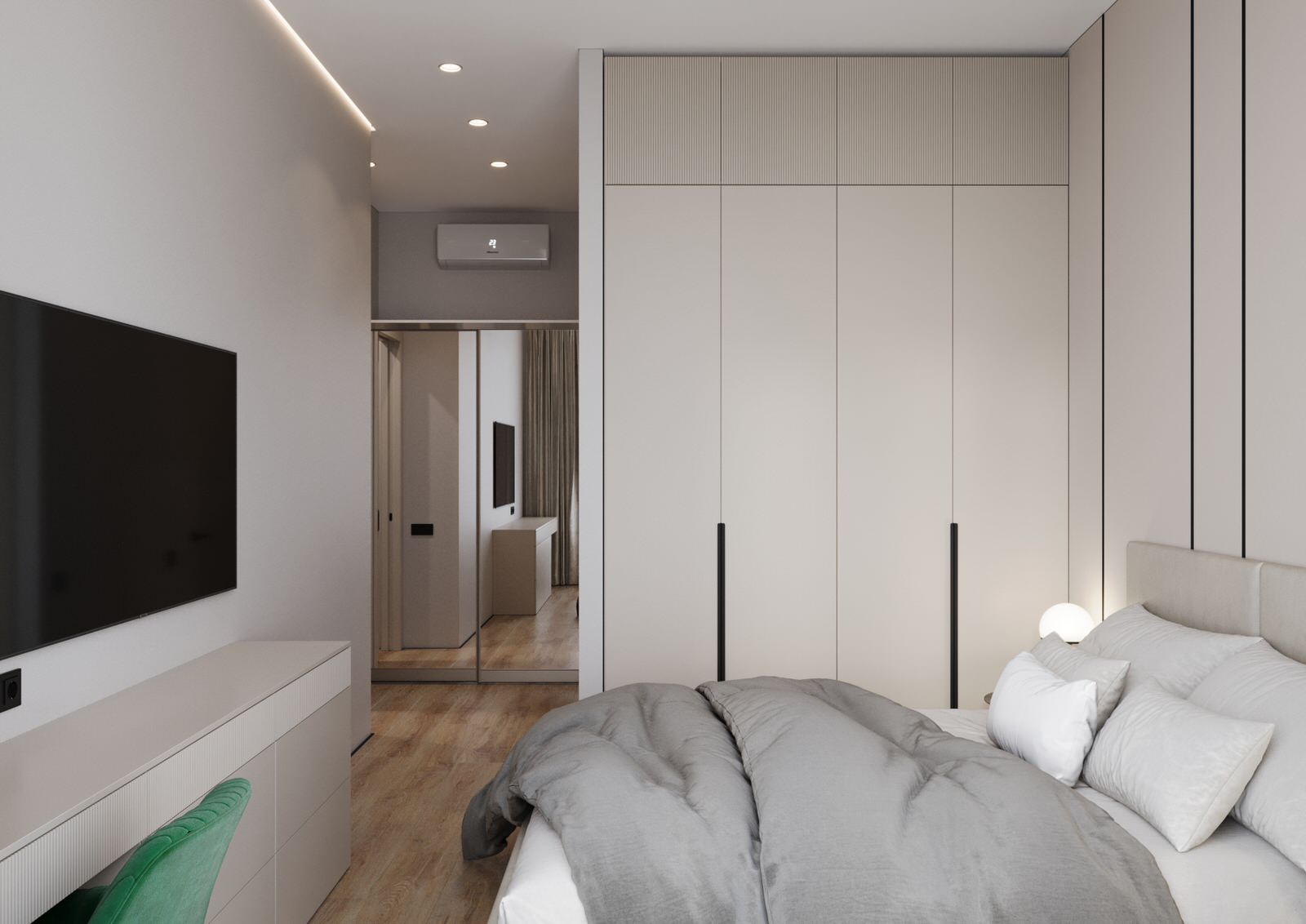 Функциональный минимализм для молодой семьи