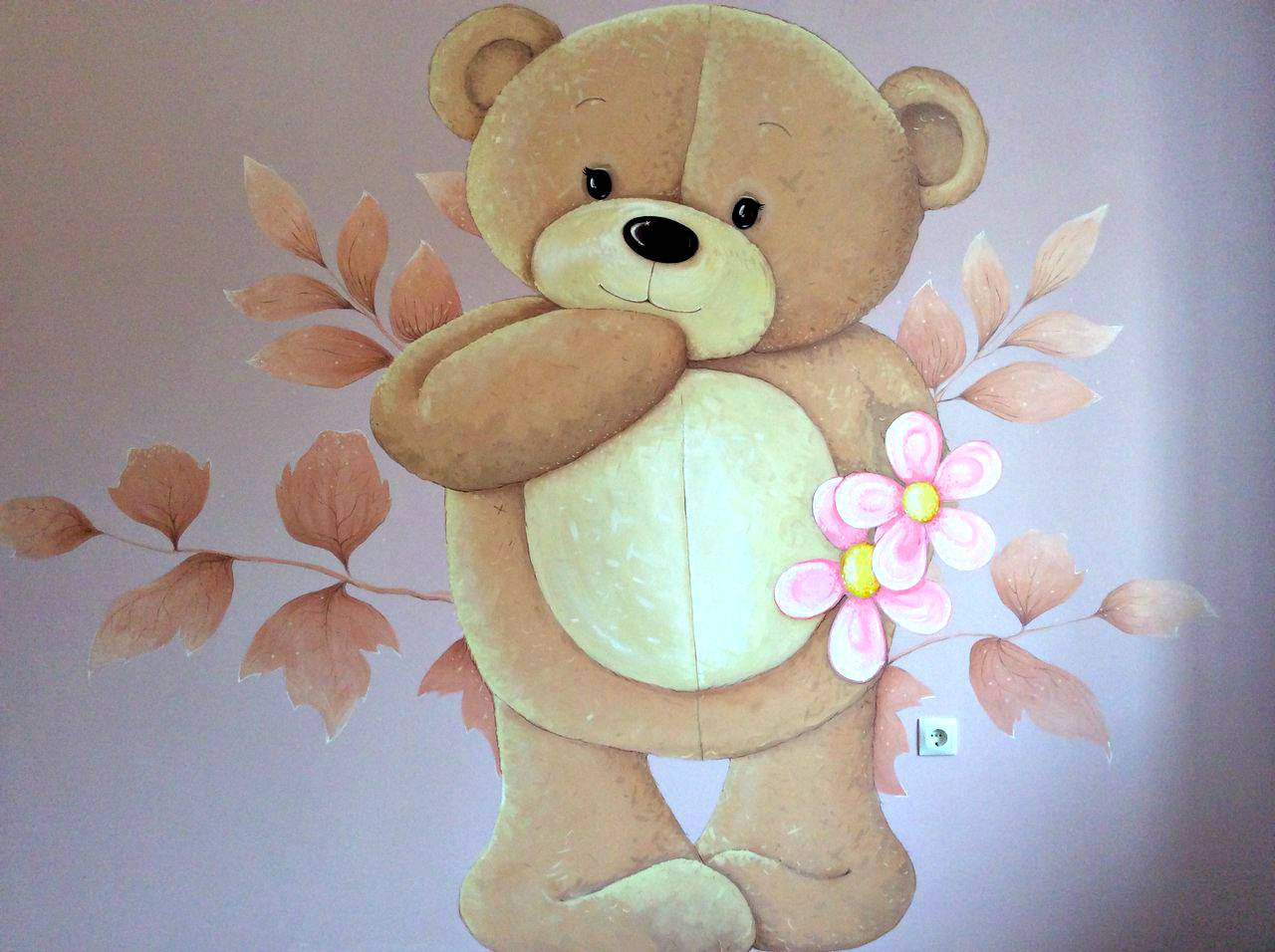 Обложка проекта: Плюшевый мишка в детскую комнату