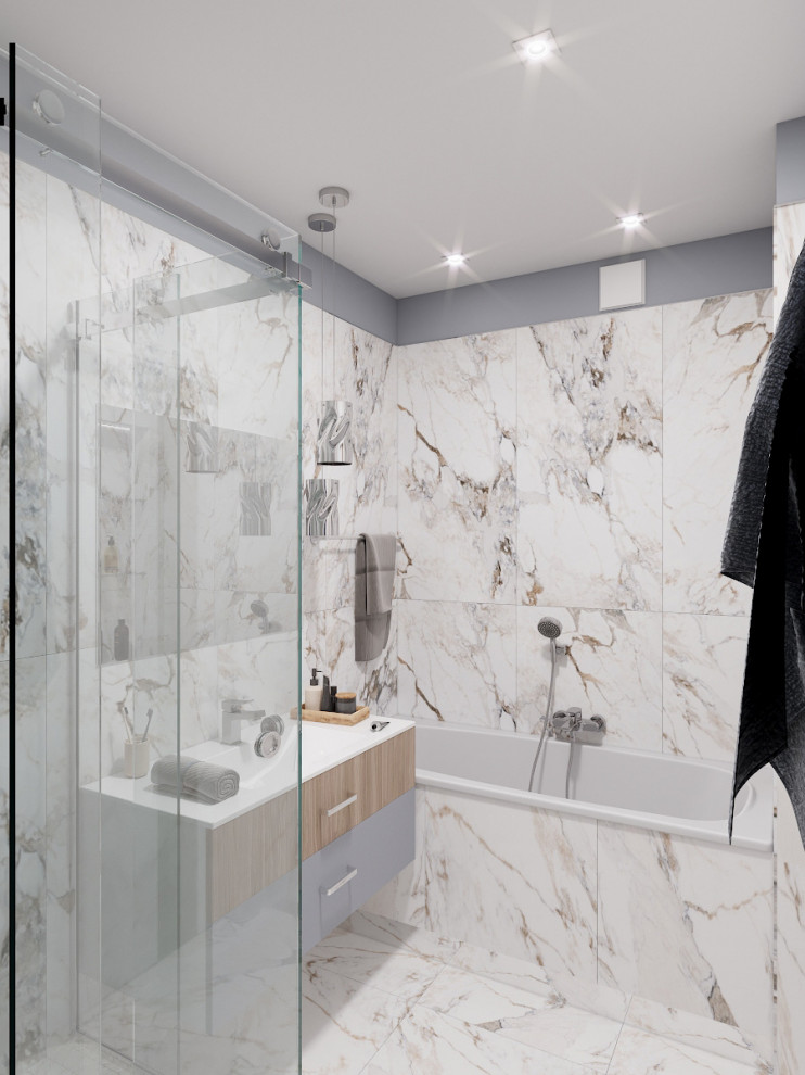 Обложка проекта: Трехкомнатная квартира в ЖК "Успенский"