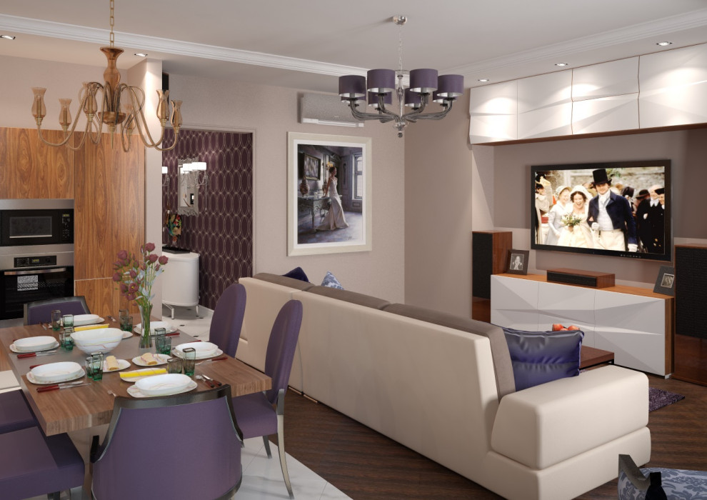 Обложка проекта: Квартира на улице Верхняя Масловка 28