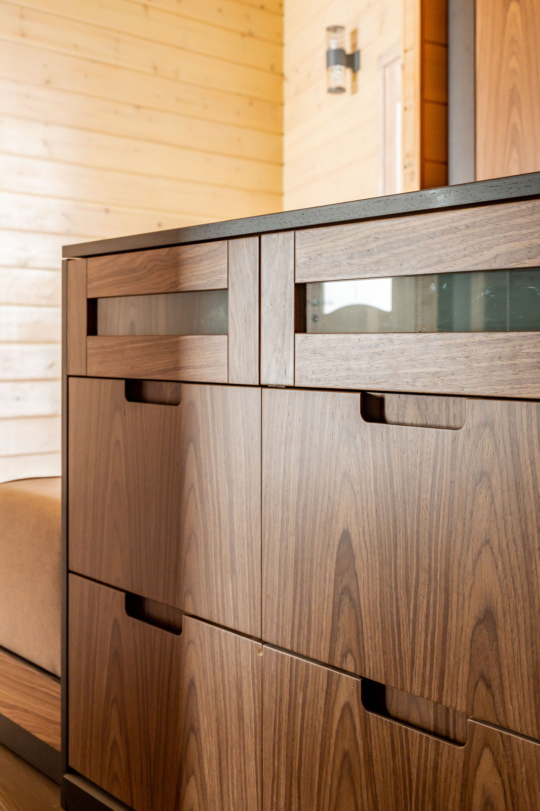 Гардеробная шпон