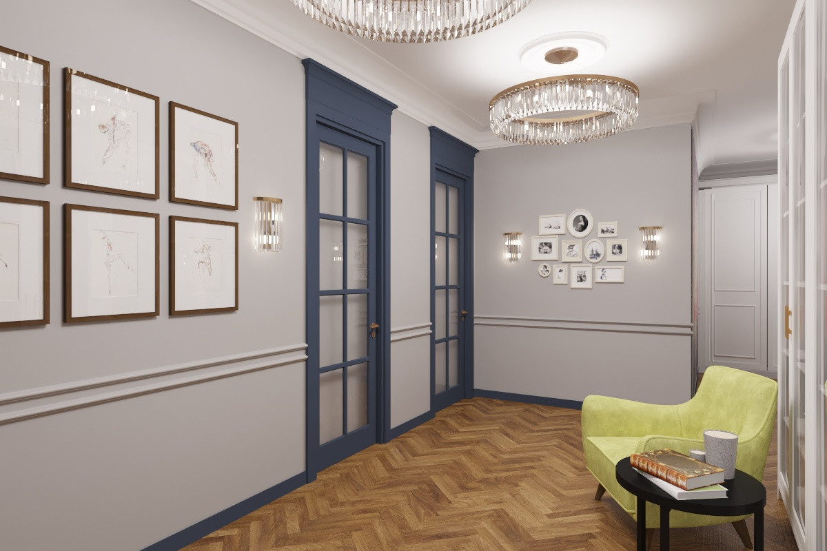 Квартира на набережной в стиле современной классики