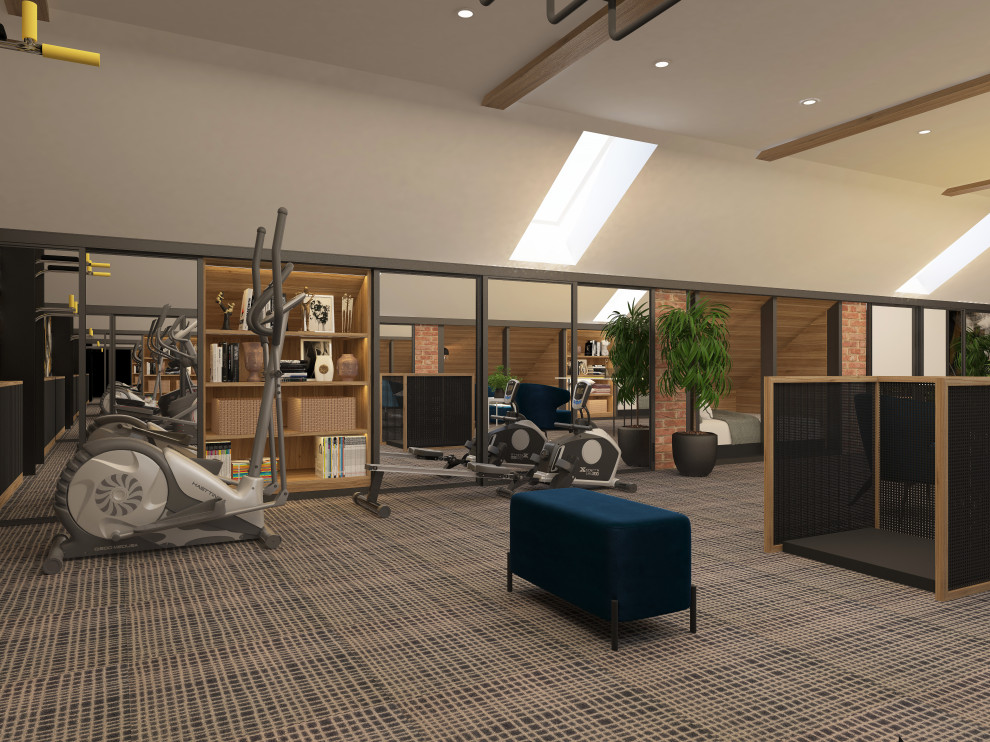 Дизайн-проект интерьера мансарды г.Челябинск