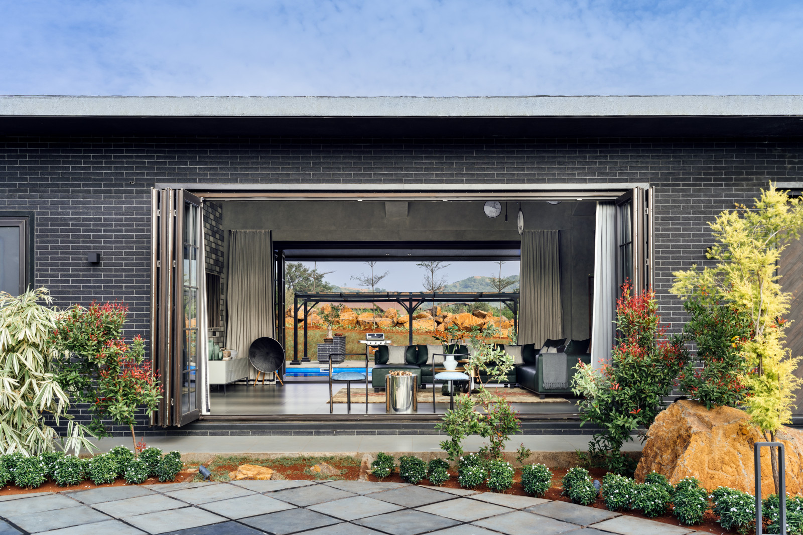 Houzz Индия: Дом с окнами вместо стен