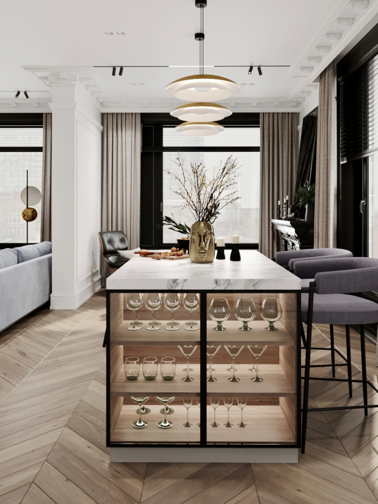 Квартира для сына дизайнера с отличным вкусом