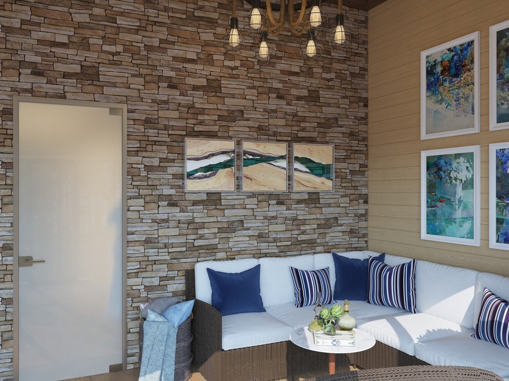 Баня в скандинавском стиле