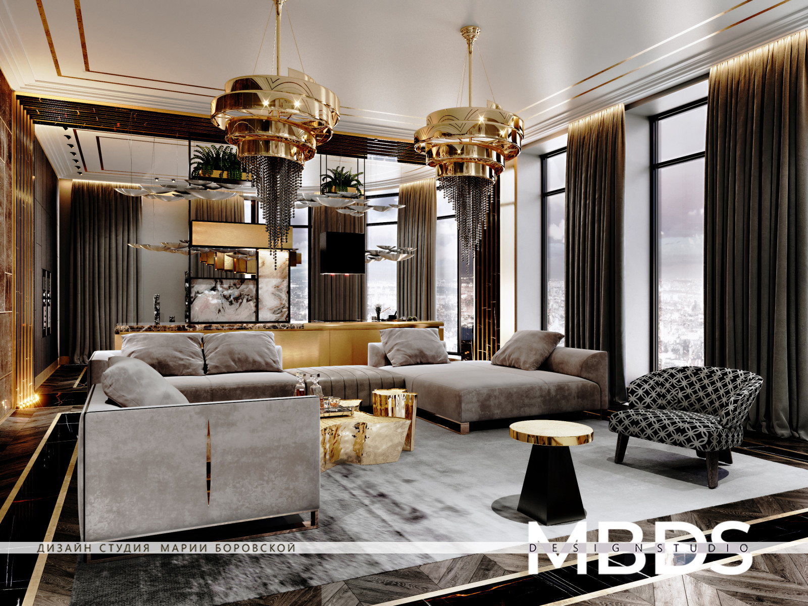 Обложка проекта: BLACK & GOLD