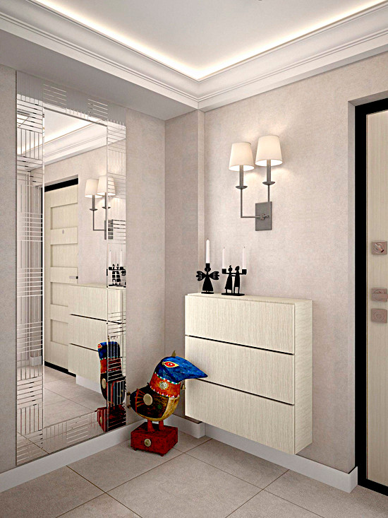 Двухкомнатная квартира. Эклектика.