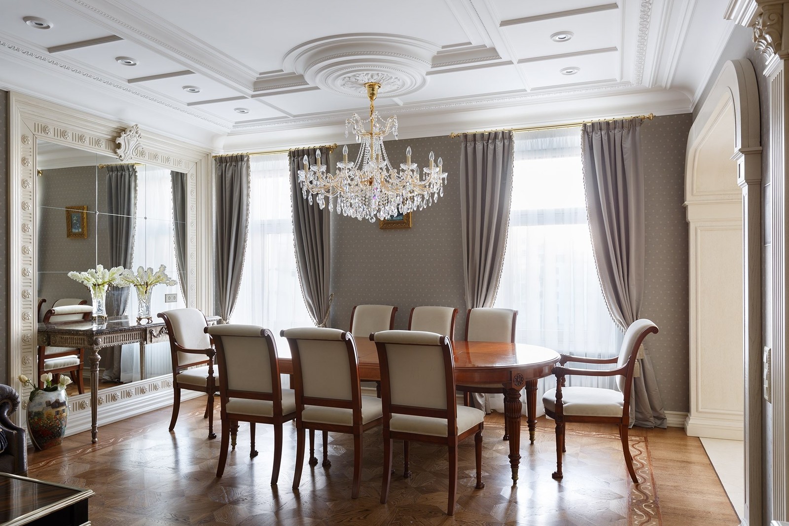 Дизайн интерьера квартиры на Остоженке