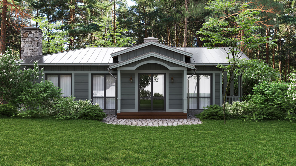 Дом и гостевой павильон на Николиной Горе