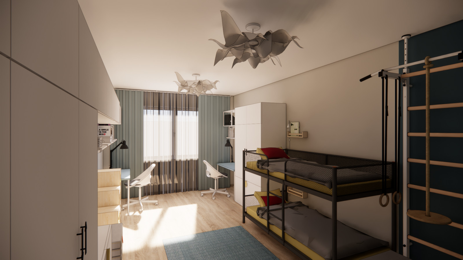 Обложка проекта: Детская 24м2