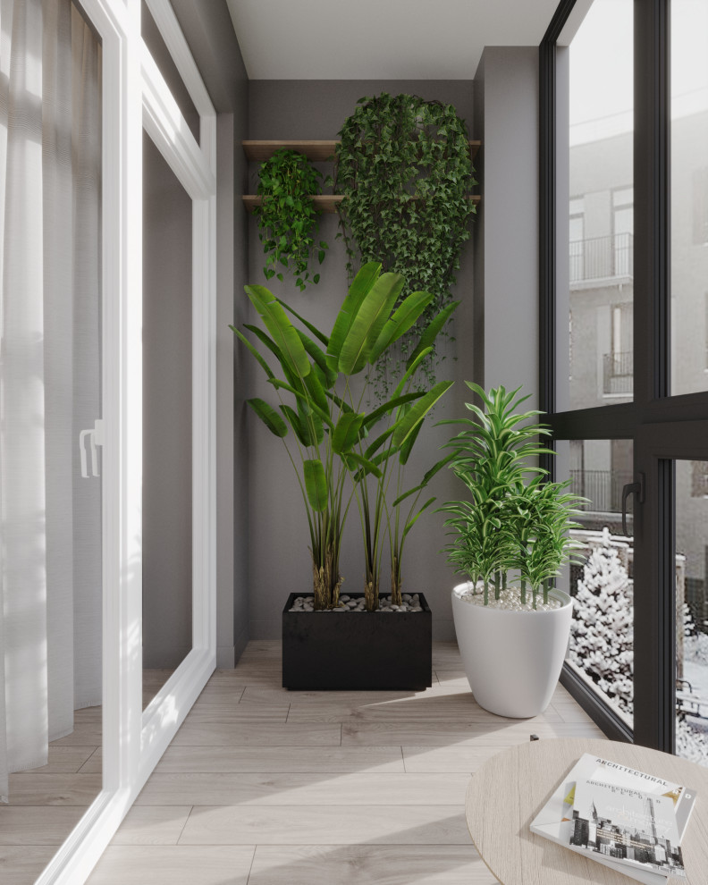 Двухкомнатная квартира с современным дизайном