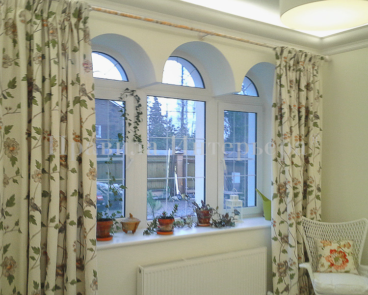 Текстильный декор для загородного дома