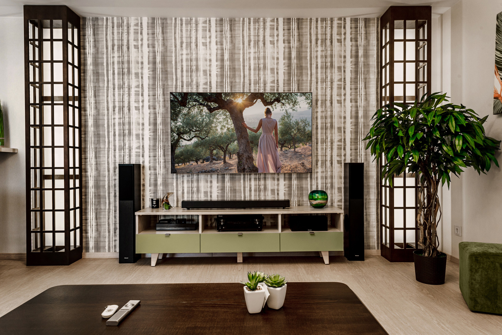 Квартира с настроением тропиков