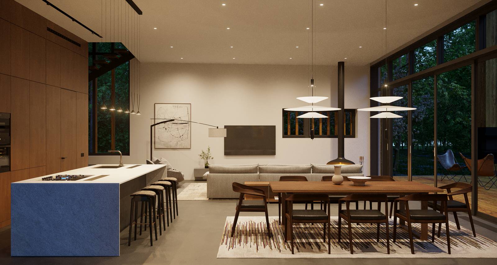 Дом в Лесном Пейзаже