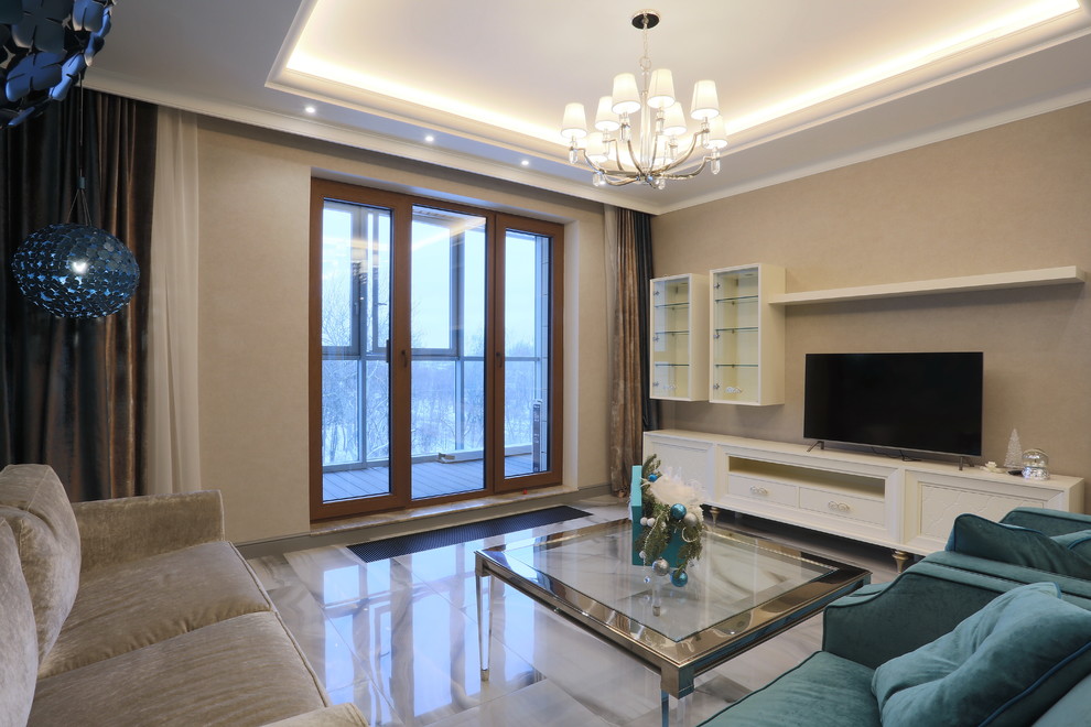 Интерьерная фотосъемка трехкомнатной квартиры на Крестовском