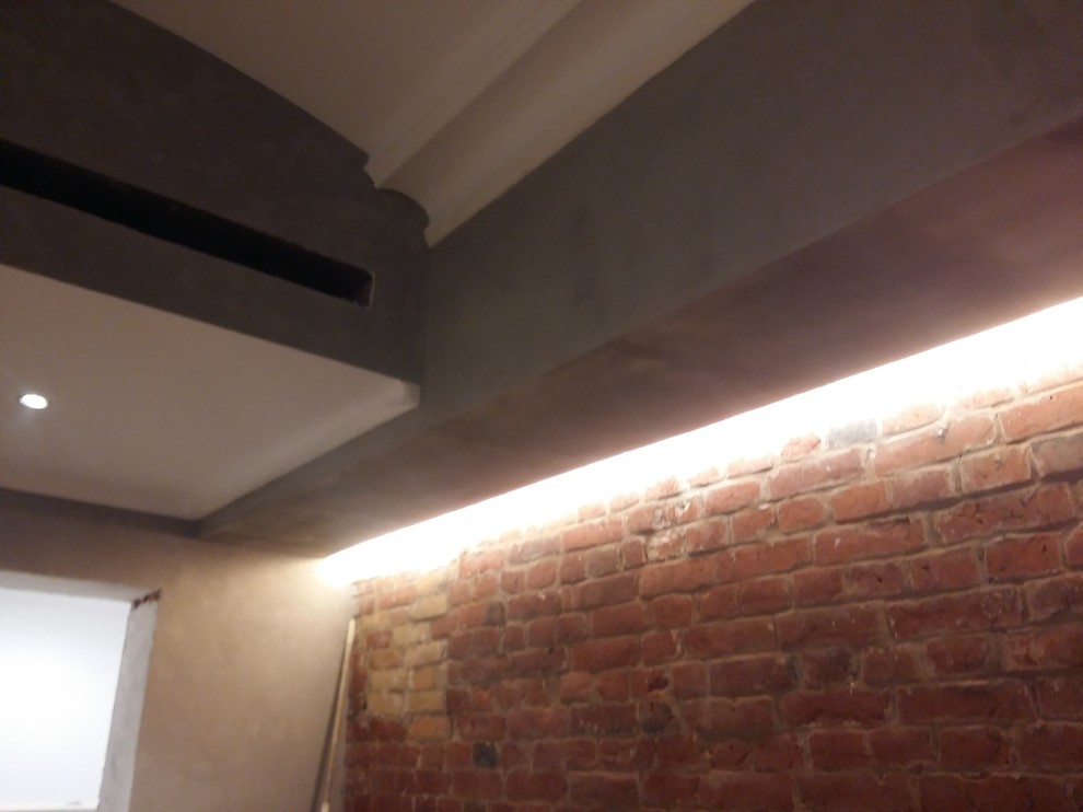 Отделка лофта по проекту бюро Август Проект