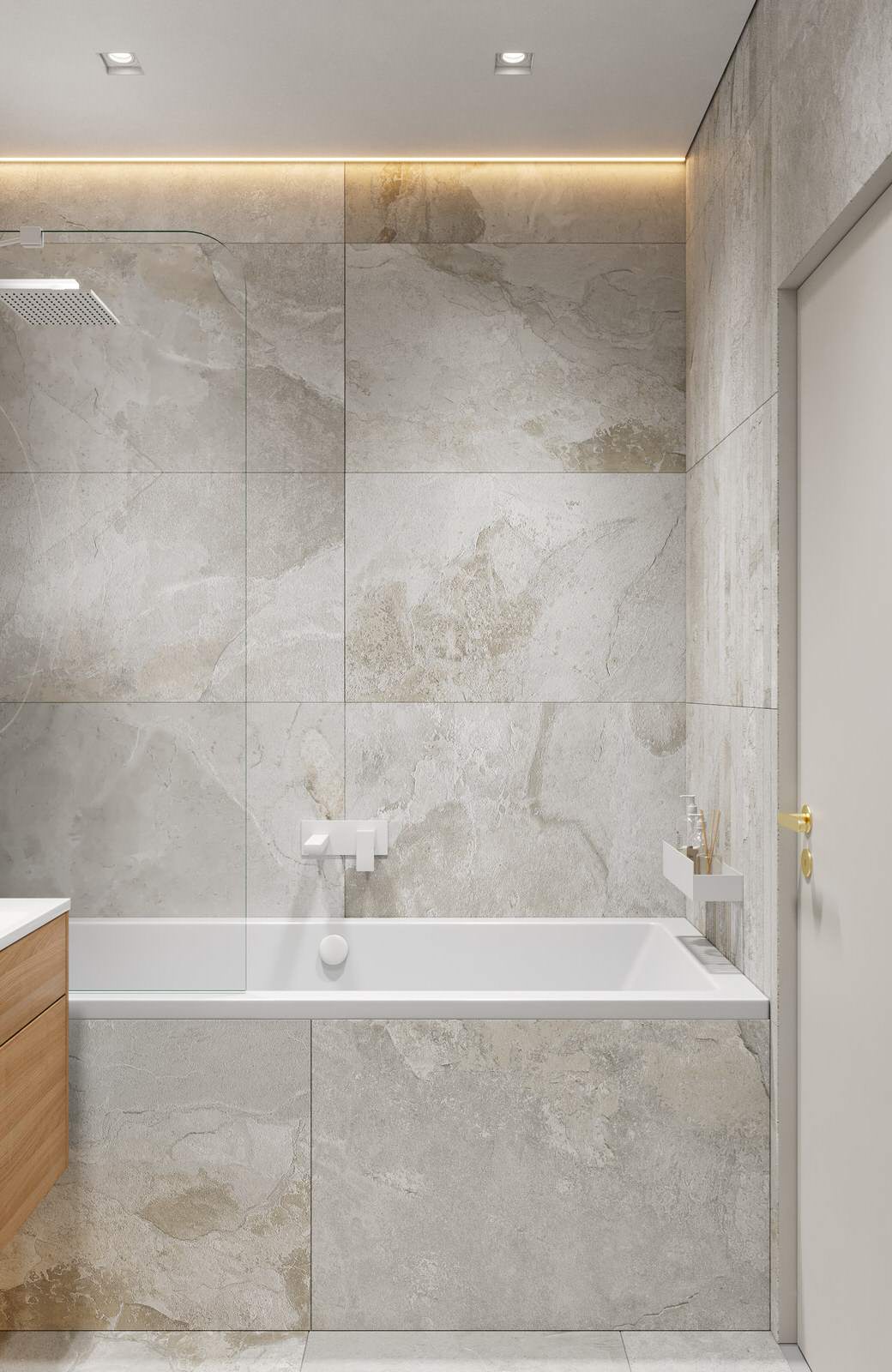 Санузел с ванной