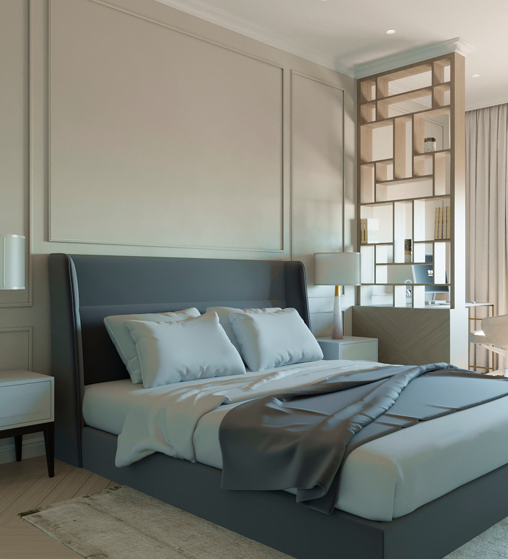 Квартира в стиле неоклассика в ЖК FAMILIA