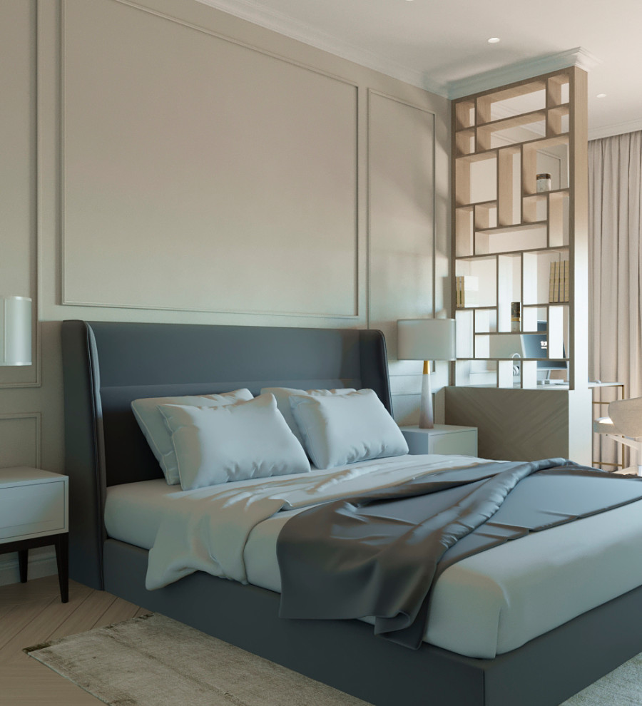 Квартира в стиле неоклассика в ЖК FAMILIA