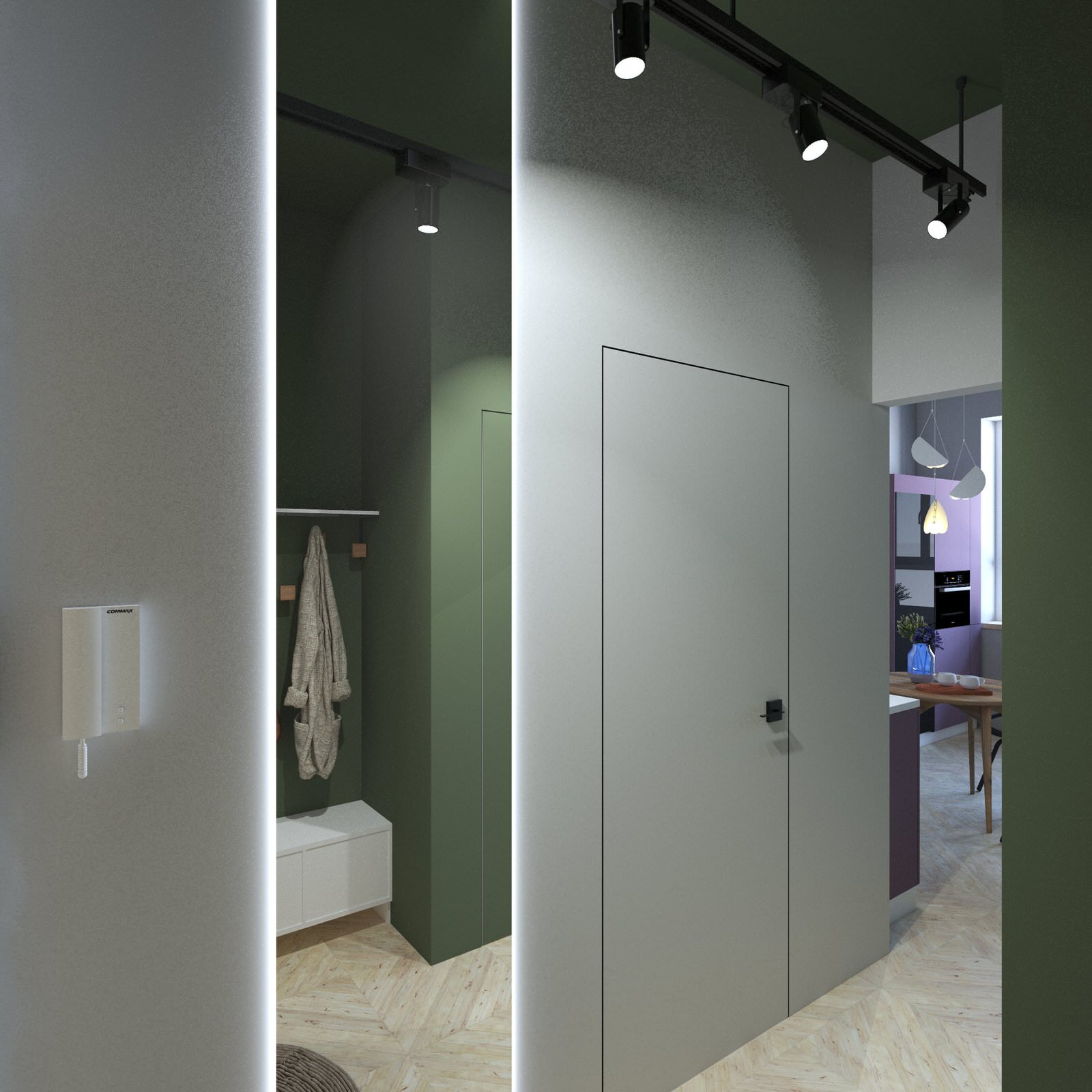 Обложка проекта: Однокомнатная квартира в ЖК ОК!Land