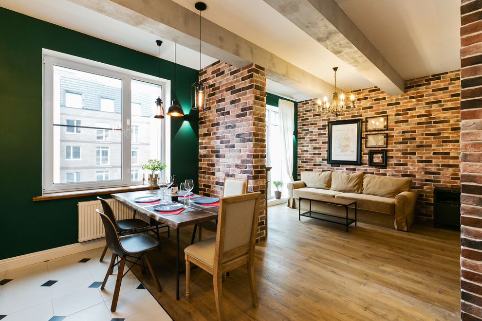 Лофт  в ЖК Мишино город Химки. Автор проекта Зоя Малашкина / Студия Z-Dezing