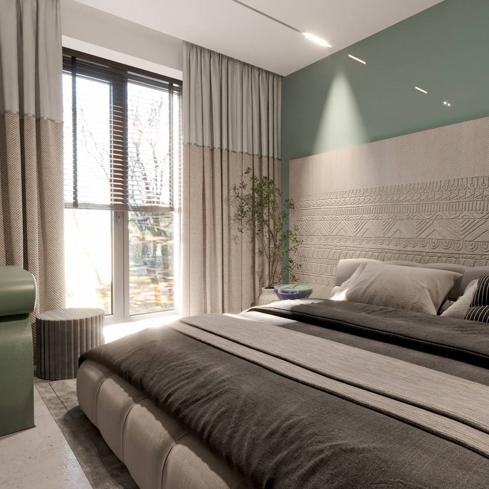 Квартира с этническим декором, 100 м2