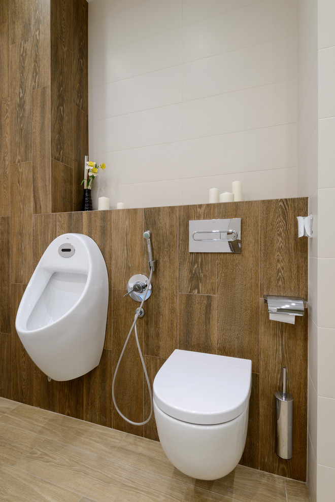 Двухъярусная квартира в стиле Экоминимализм