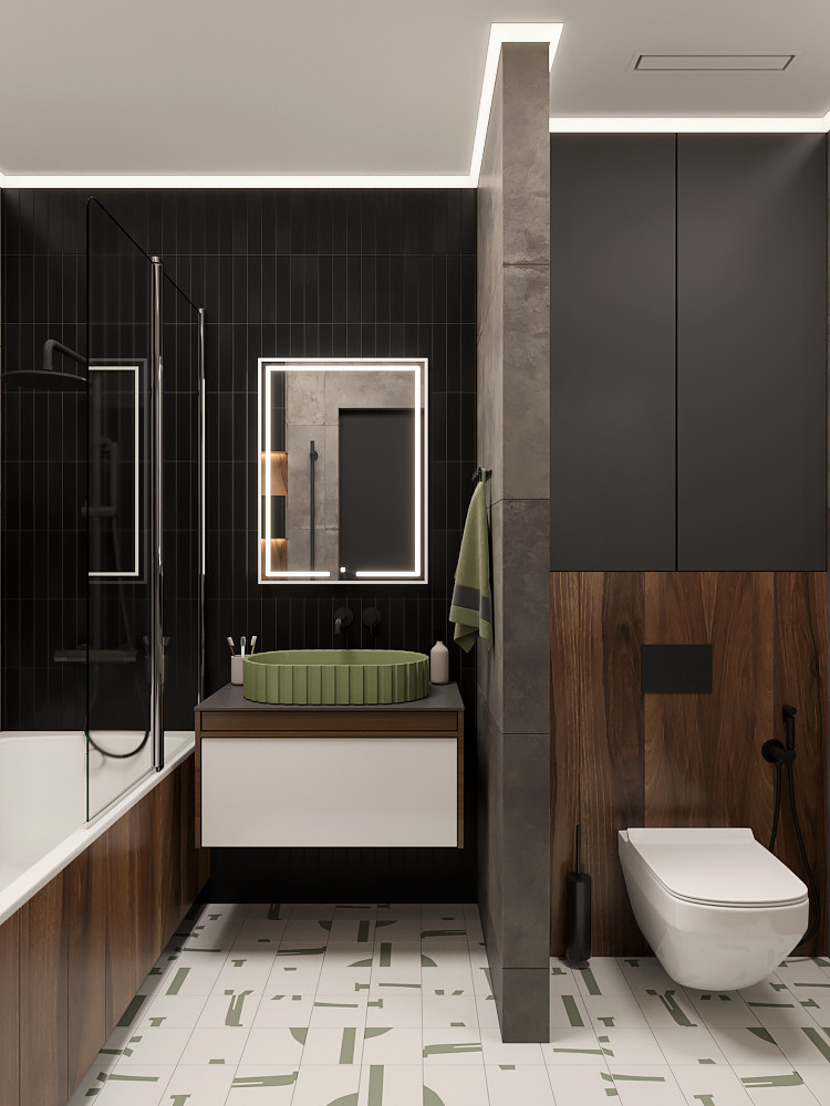 Уютный черный