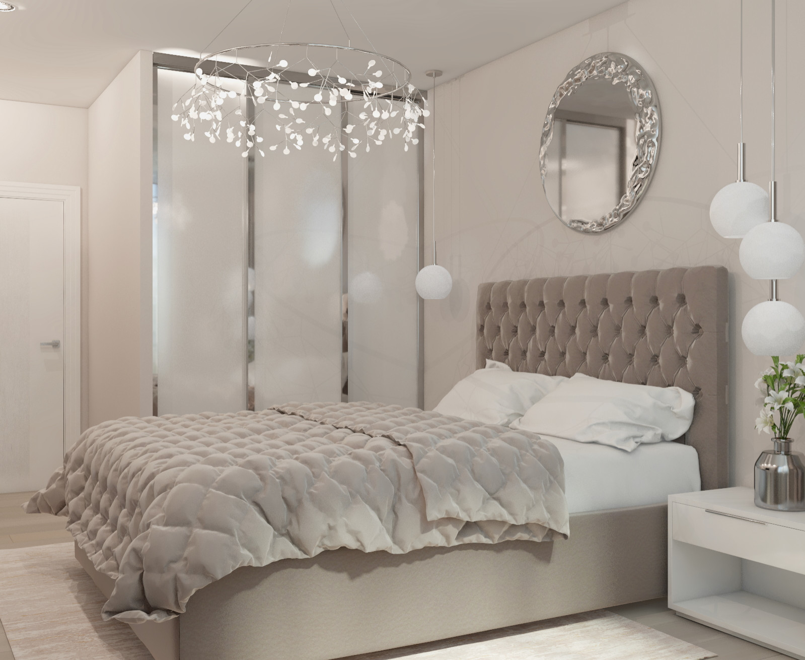 Современная квартира в ЖК 4 Сезона