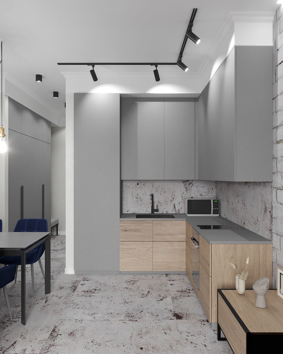 Квартира-студия для отдыхав ЖК "Аллея Парк"