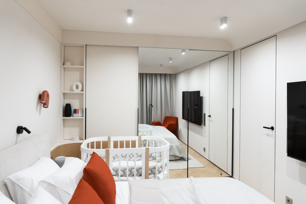 Вместительная спальня