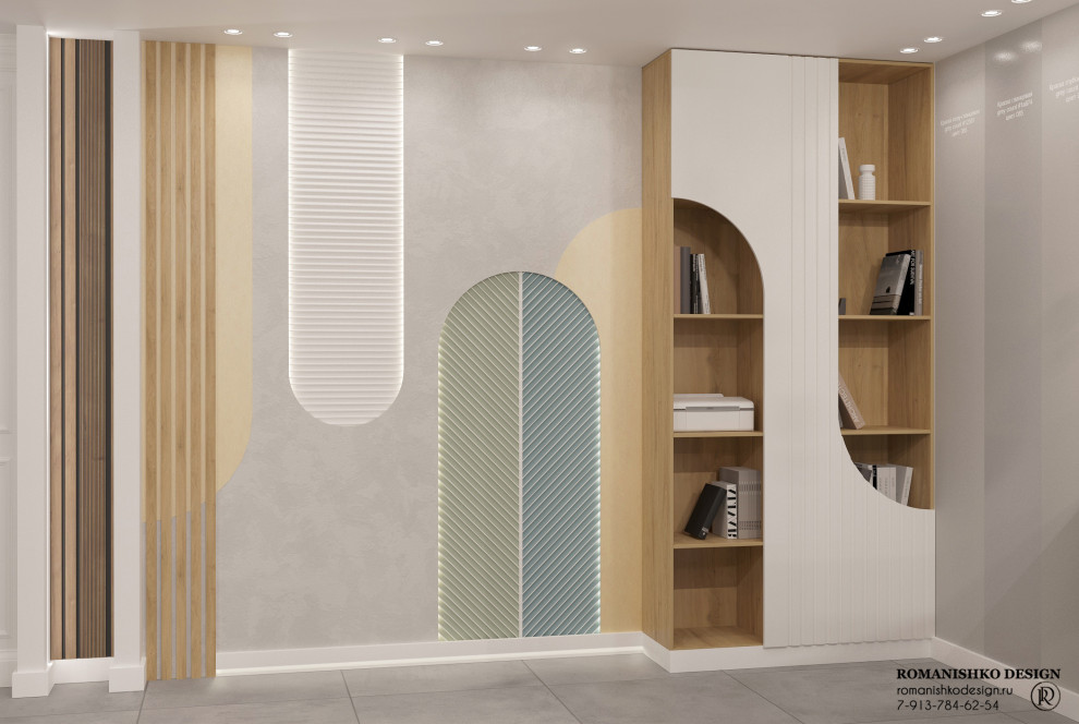 Дизайн выставочного зала магазина лепного декора "HIWOOD"