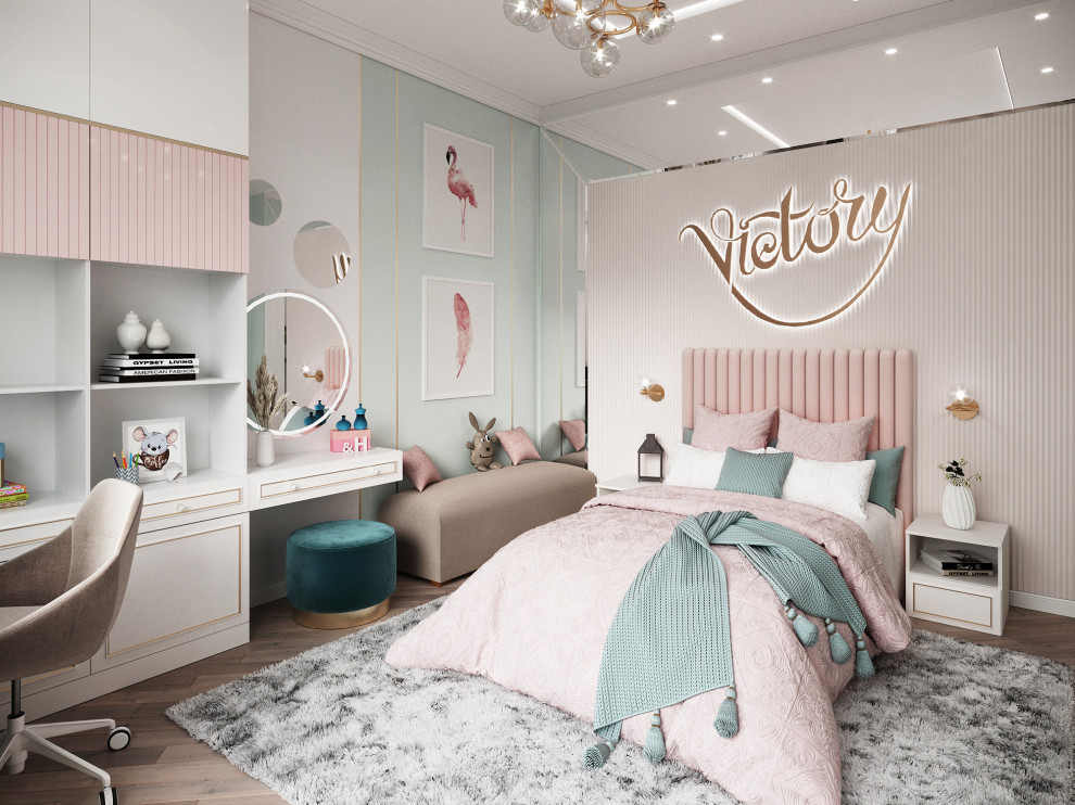 Обложка проекта: Детские комнаты в частном доме