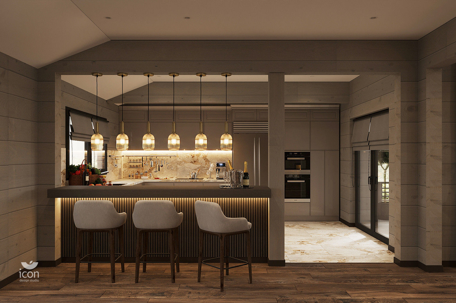 Деревянный загородный дом (пригород Санкт-Петербурга)