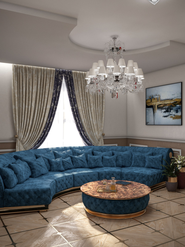 Обложка проекта: Москва. ЖК Ренессанс. Квартира 120 кв.м.