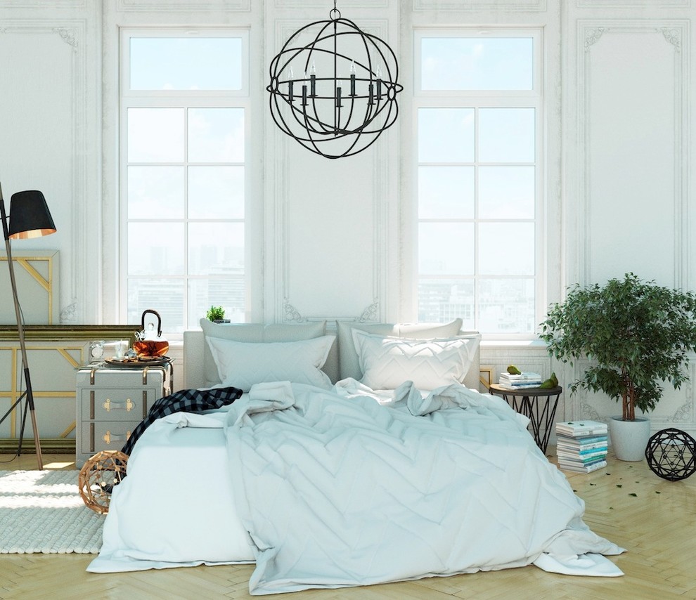 Фотоохота: 101 идея, как обыграть прикроватные тумбочки — с фото